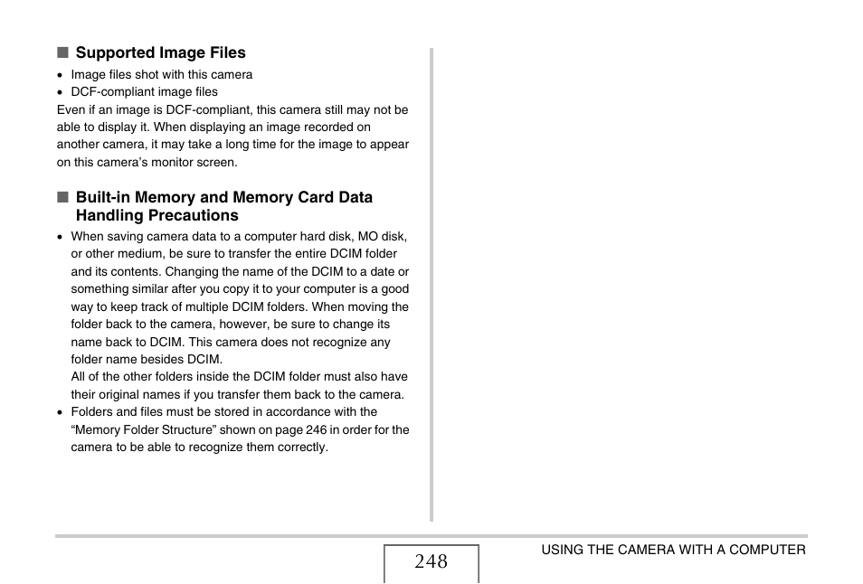 Casio EX-S770D User Manual | Page 248 / 285