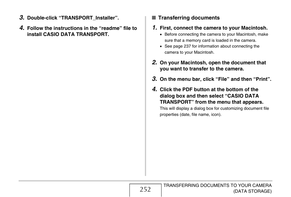 Casio EX-S770D User Manual | Page 252 / 285
