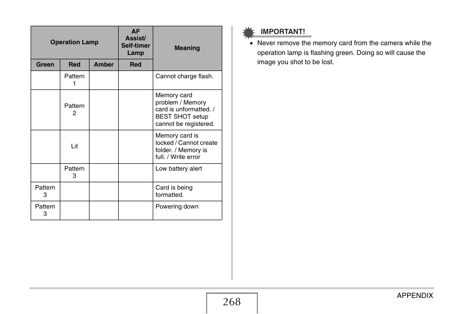 Casio EX-S770D User Manual | Page 268 / 285
