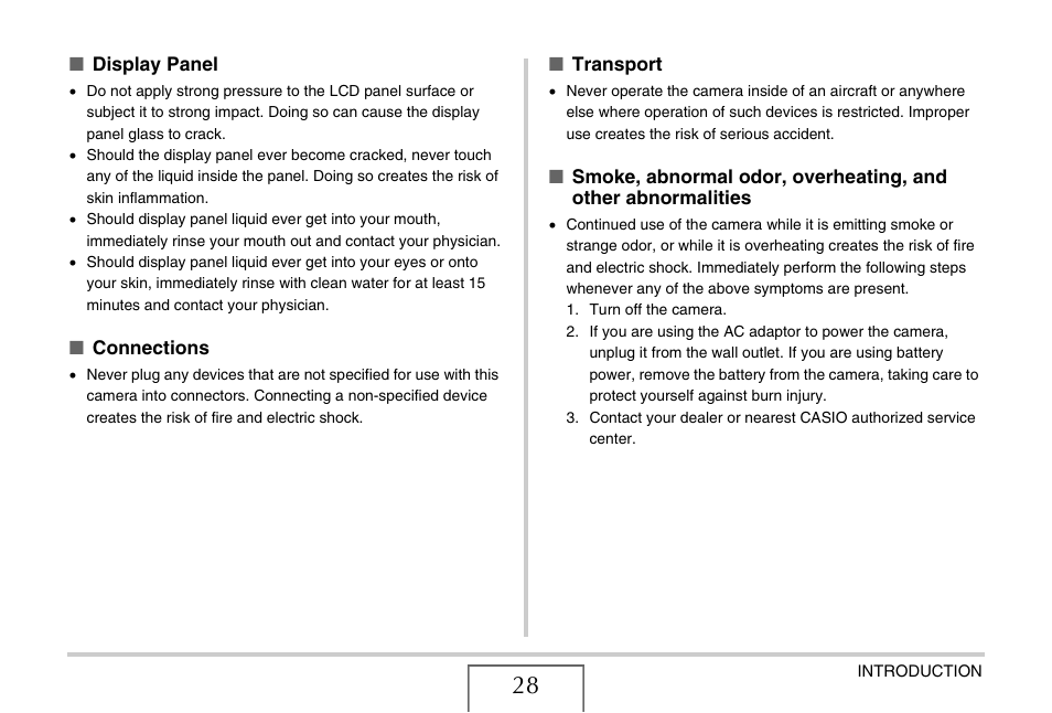 Casio EX-S770D User Manual | Page 28 / 285