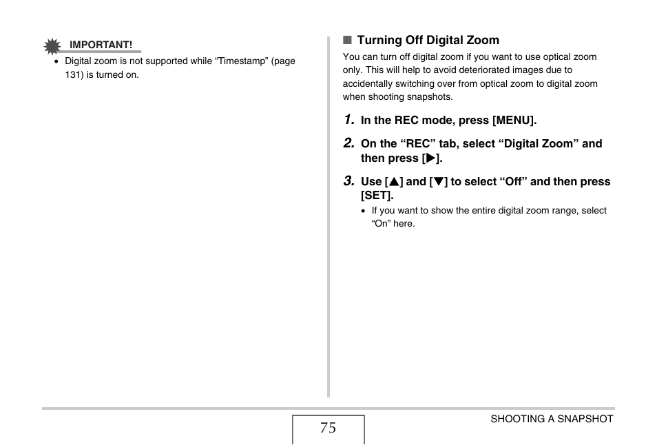 Casio EX-S770D User Manual | Page 75 / 285