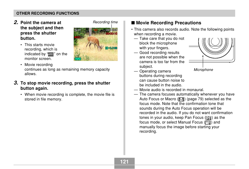 Casio EX-Z850 User Manual | Page 121 / 279