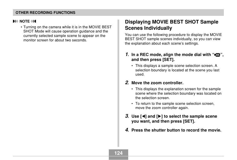 Casio EX-Z850 User Manual | Page 124 / 279