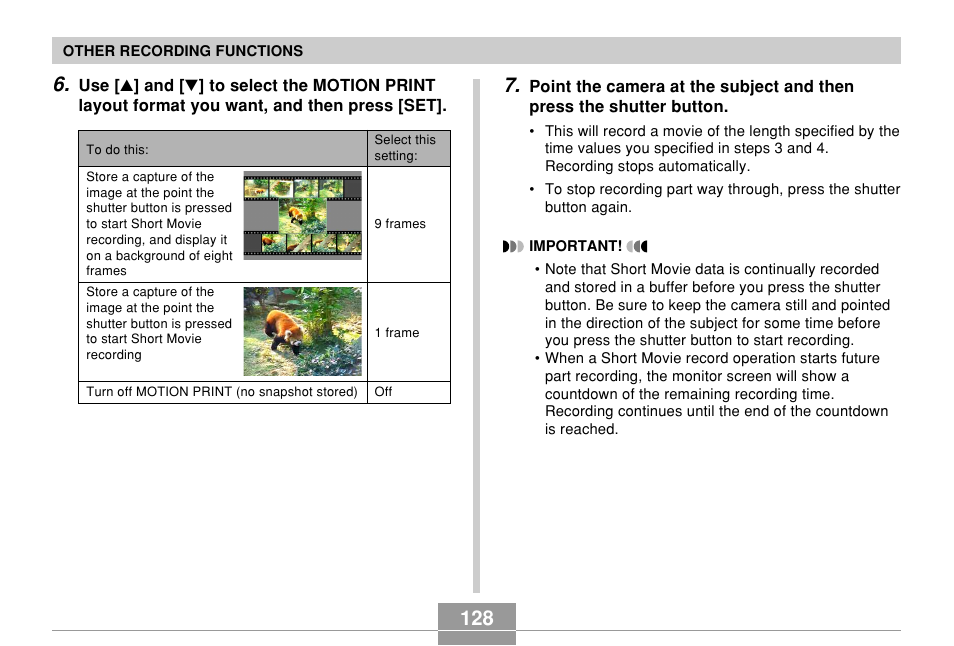 Casio EX-Z850 User Manual | Page 128 / 279