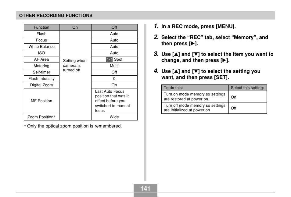 Casio EX-Z850 User Manual | Page 141 / 279