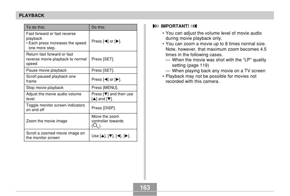 Casio EX-Z850 User Manual | Page 163 / 279