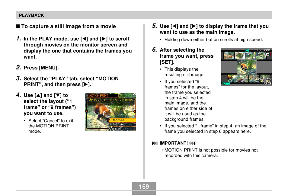 Casio EX-Z850 User Manual | Page 169 / 279