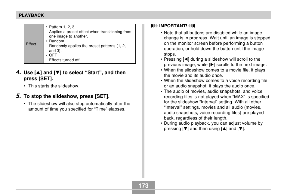 Casio EX-Z850 User Manual | Page 173 / 279