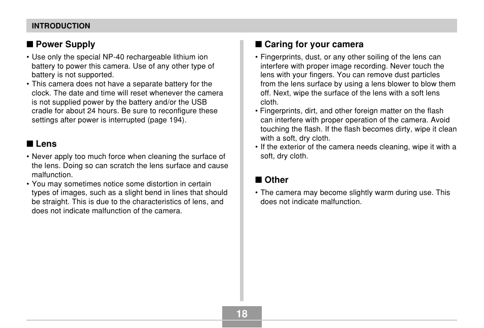 Casio EX-Z850 User Manual | Page 18 / 279