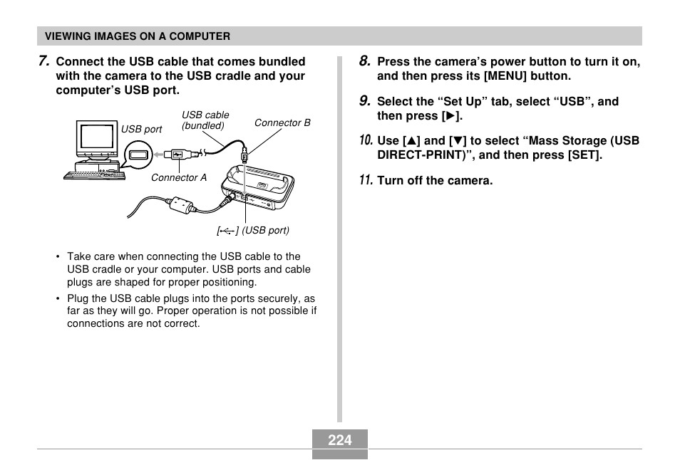 Casio EX-Z850 User Manual | Page 224 / 279