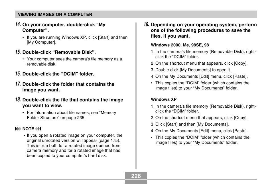 Casio EX-Z850 User Manual | Page 226 / 279