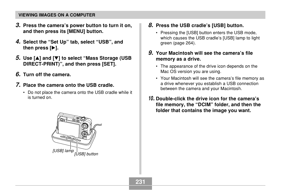 Casio EX-Z850 User Manual | Page 231 / 279