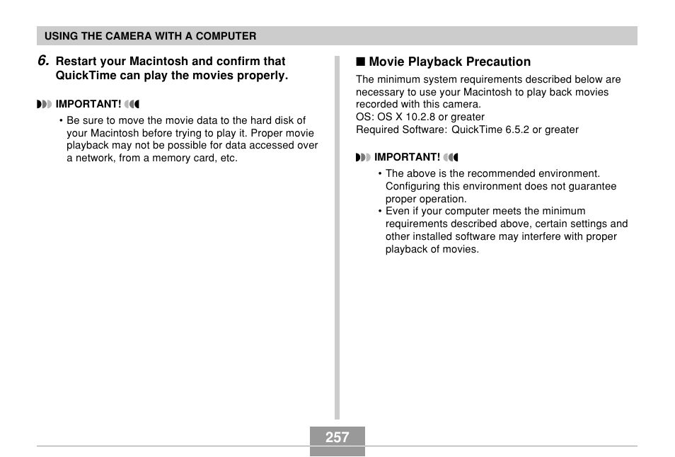 Casio EX-Z850 User Manual | Page 257 / 279