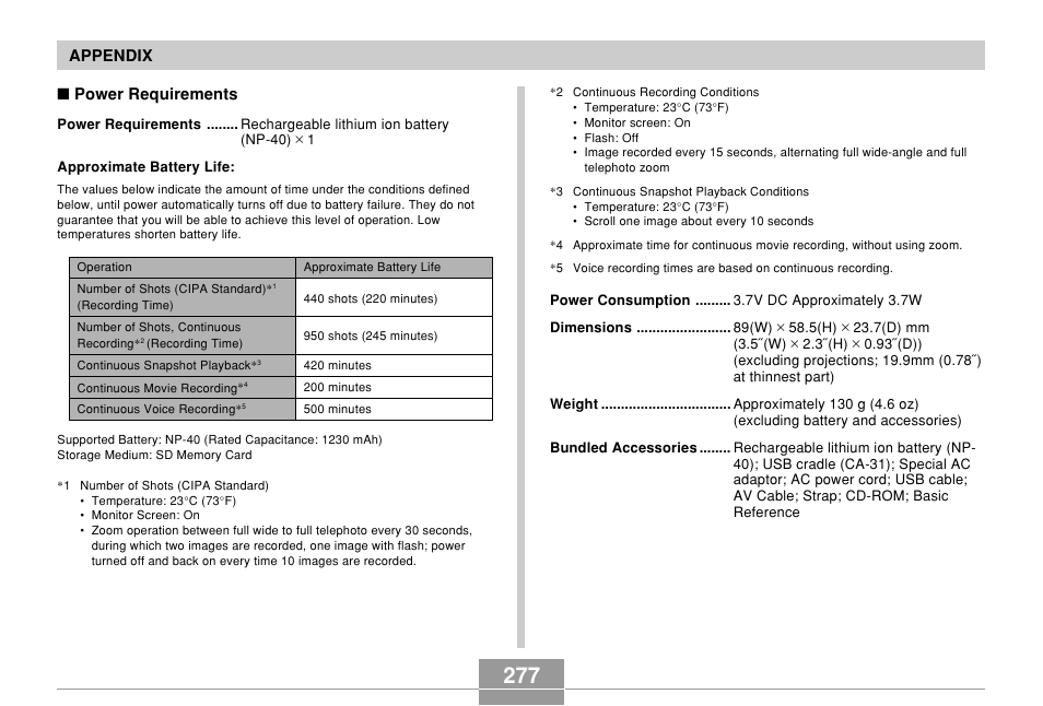 Casio EX-Z850 User Manual | Page 277 / 279