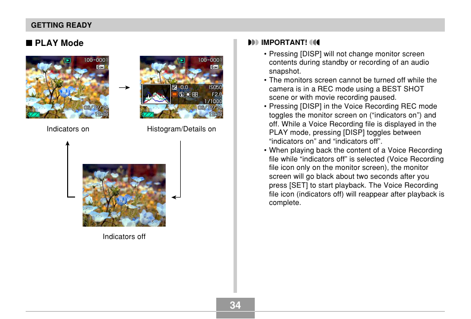 Casio EX-Z850 User Manual | Page 34 / 279