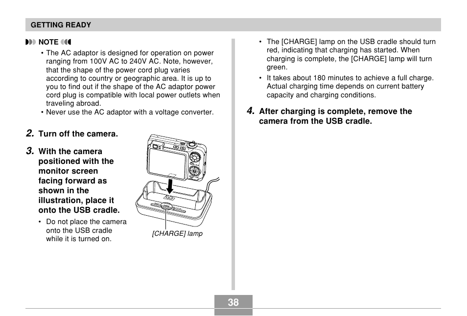 Casio EX-Z850 User Manual | Page 38 / 279