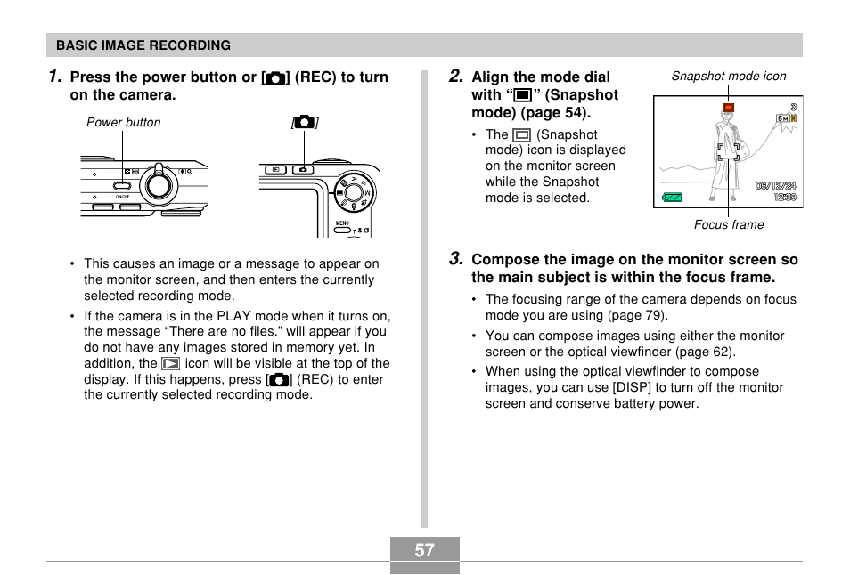 Casio EX-Z850 User Manual | Page 57 / 279