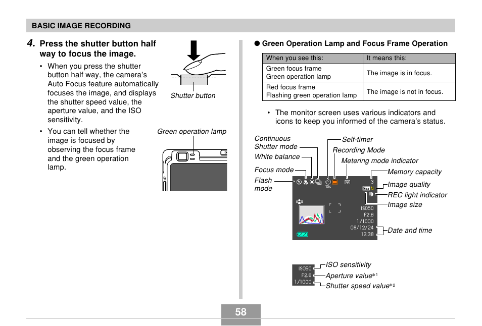 Casio EX-Z850 User Manual | Page 58 / 279