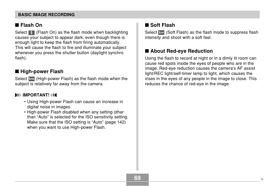 Casio EX-Z850 User Manual | Page 69 / 279