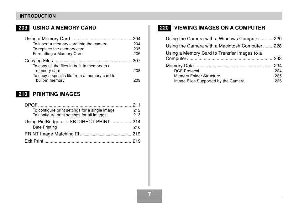 Casio EX-Z850 User Manual | Page 7 / 279