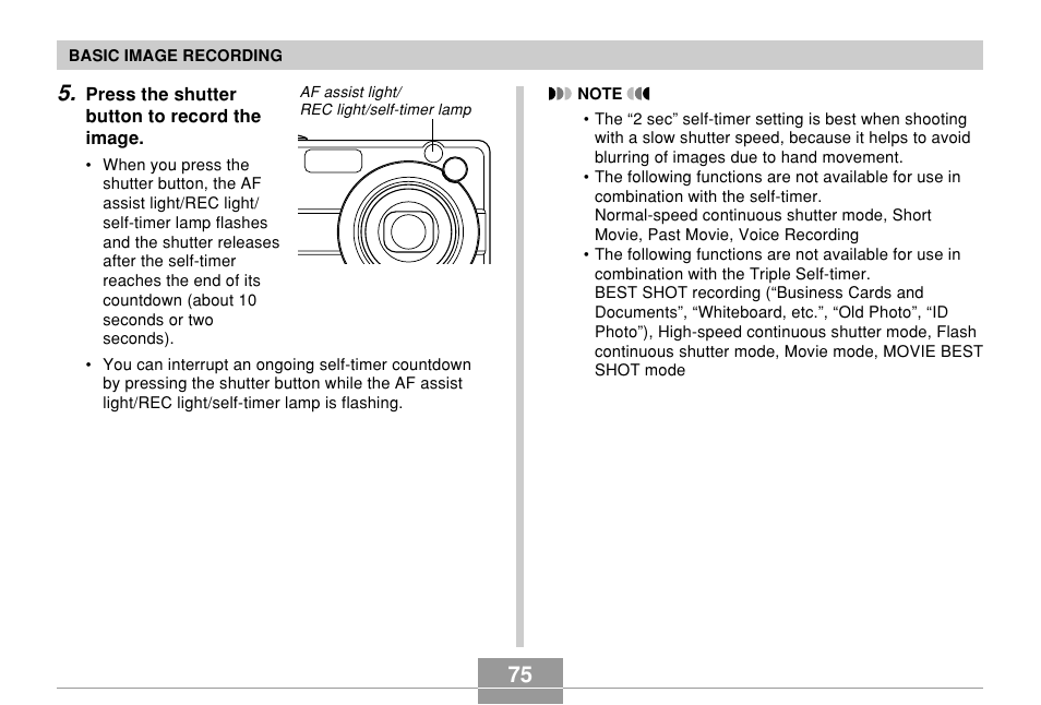 Casio EX-Z850 User Manual | Page 75 / 279