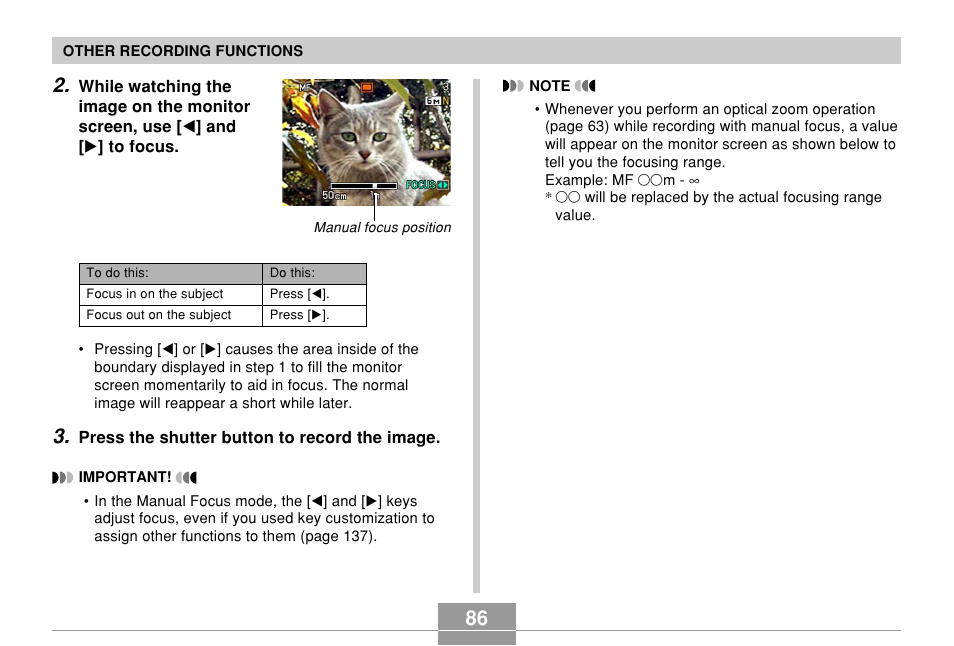 Casio EX-Z850 User Manual | Page 86 / 279