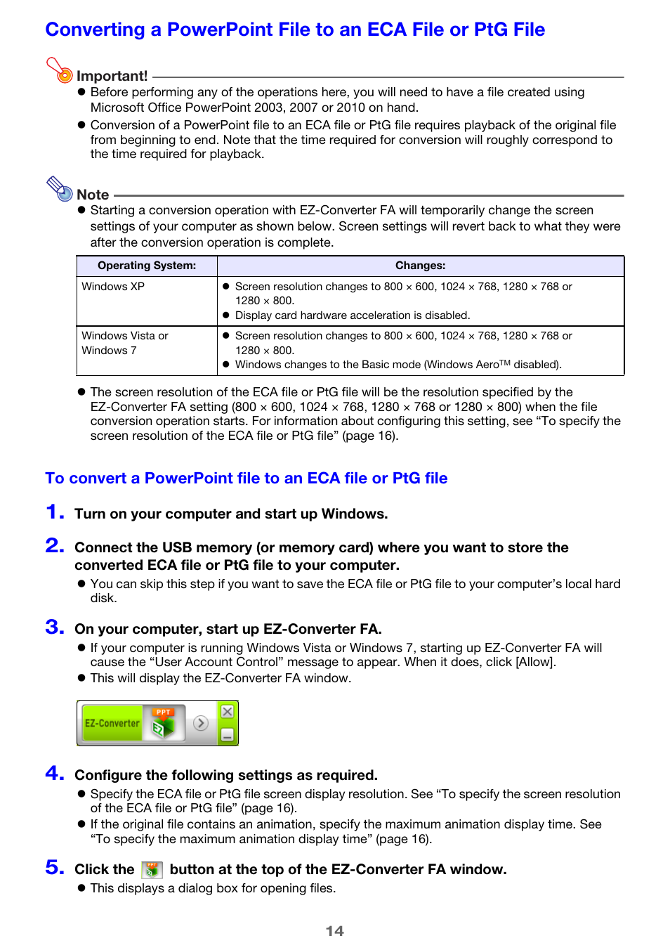 Casio XJ-M245 User Manual | Page 14 / 67