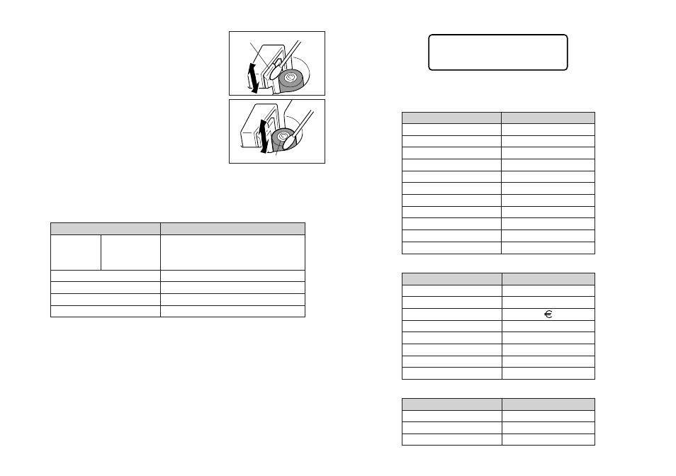 Initial power on settings, Initializing the label printer | Casio KL-7200E User Manual | Page 23 / 29