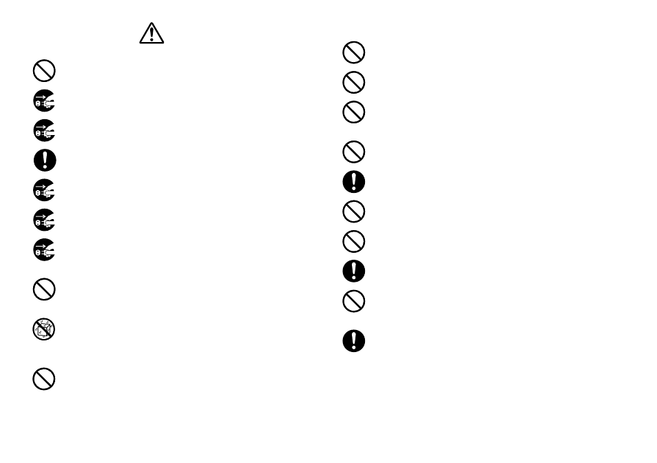 Caution | Casio KL-7200E User Manual | Page 3 / 29