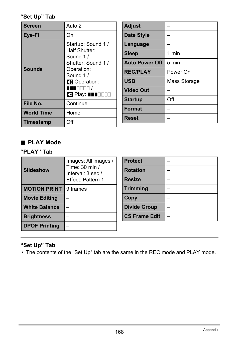 Casio EX-FS10 User Manual | Page 168 / 184