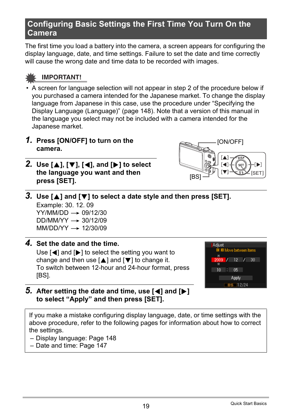 Casio EX-FS10 User Manual | Page 19 / 184