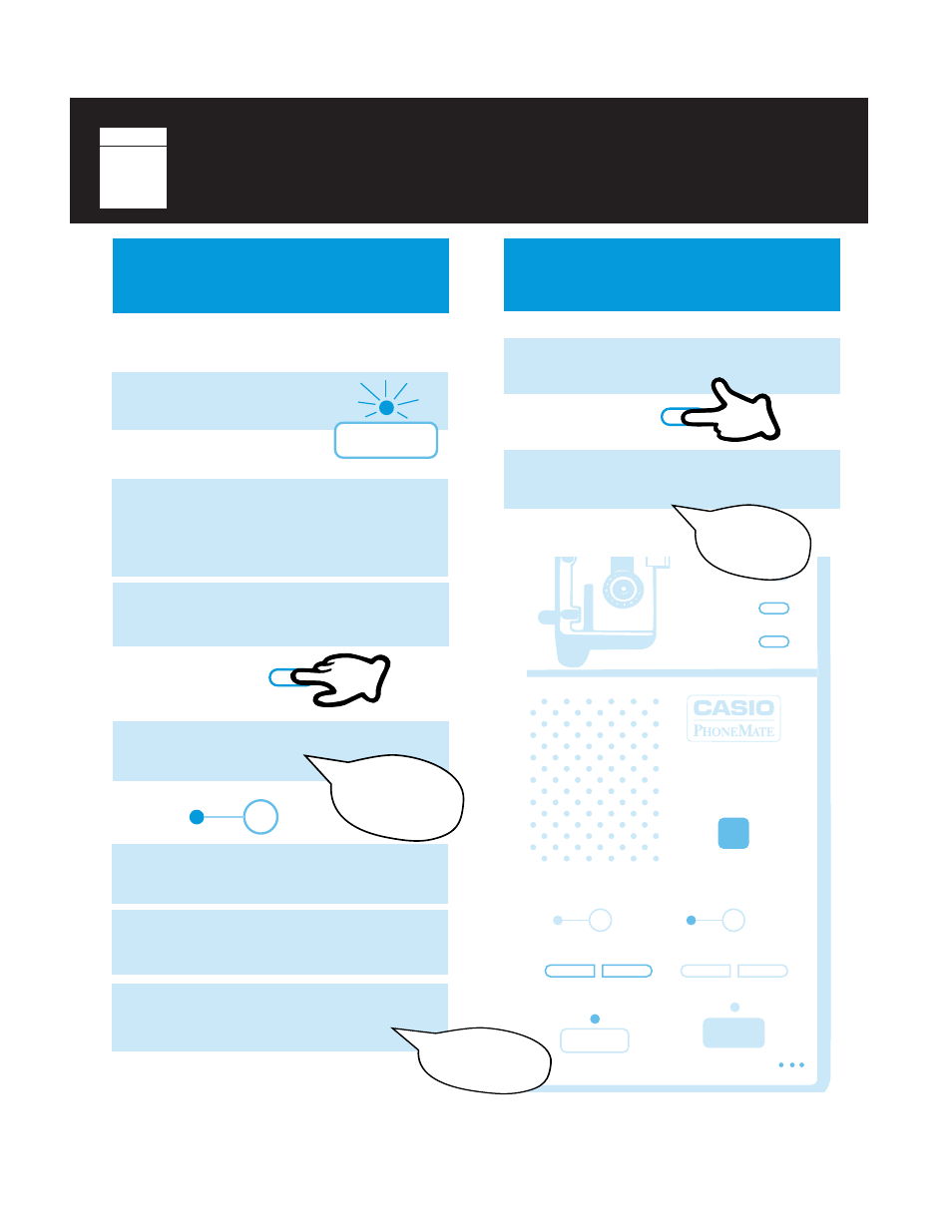 Record/check the outgoing message, Record an outgoing message, Check your outgoing message | Casio TC-520 User Manual | Page 35 / 40