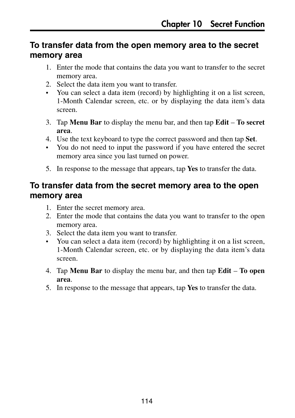 Casio PV-S6100 User Manual | Page 116 / 189