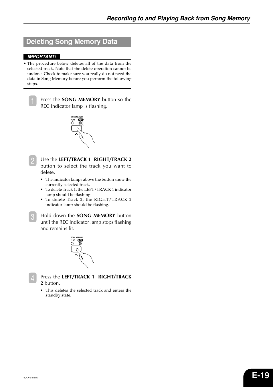 E-19 | Casio PX110 User Manual | Page 21 / 32