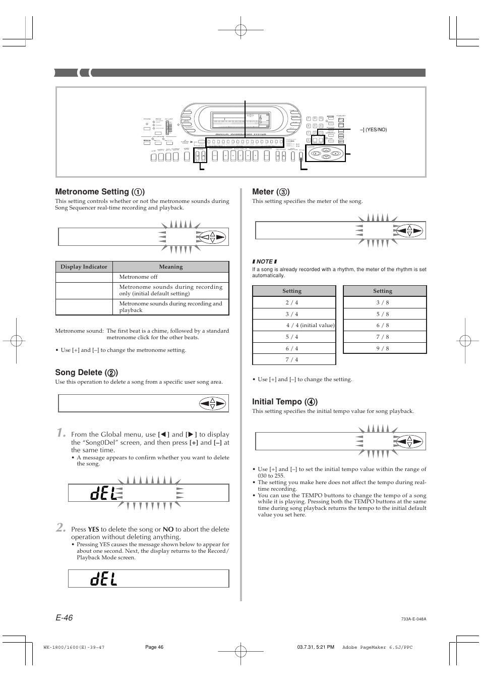 Casio WK1800 User Manual | Page 48 / 96