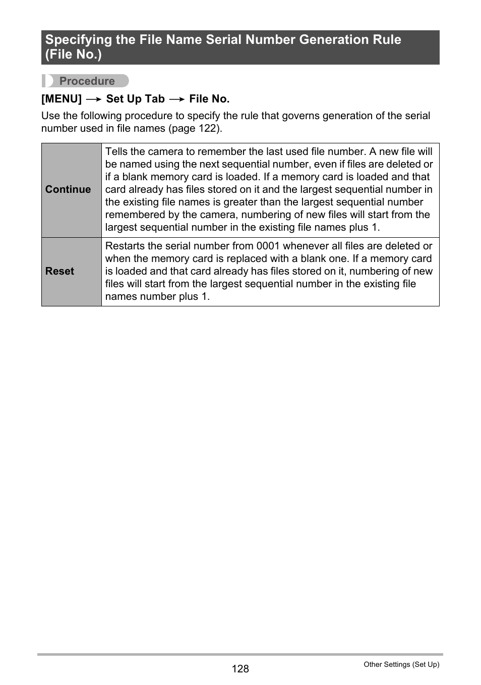 Casio EXILIM K1124PCM2DMX User Manual | Page 128 / 169