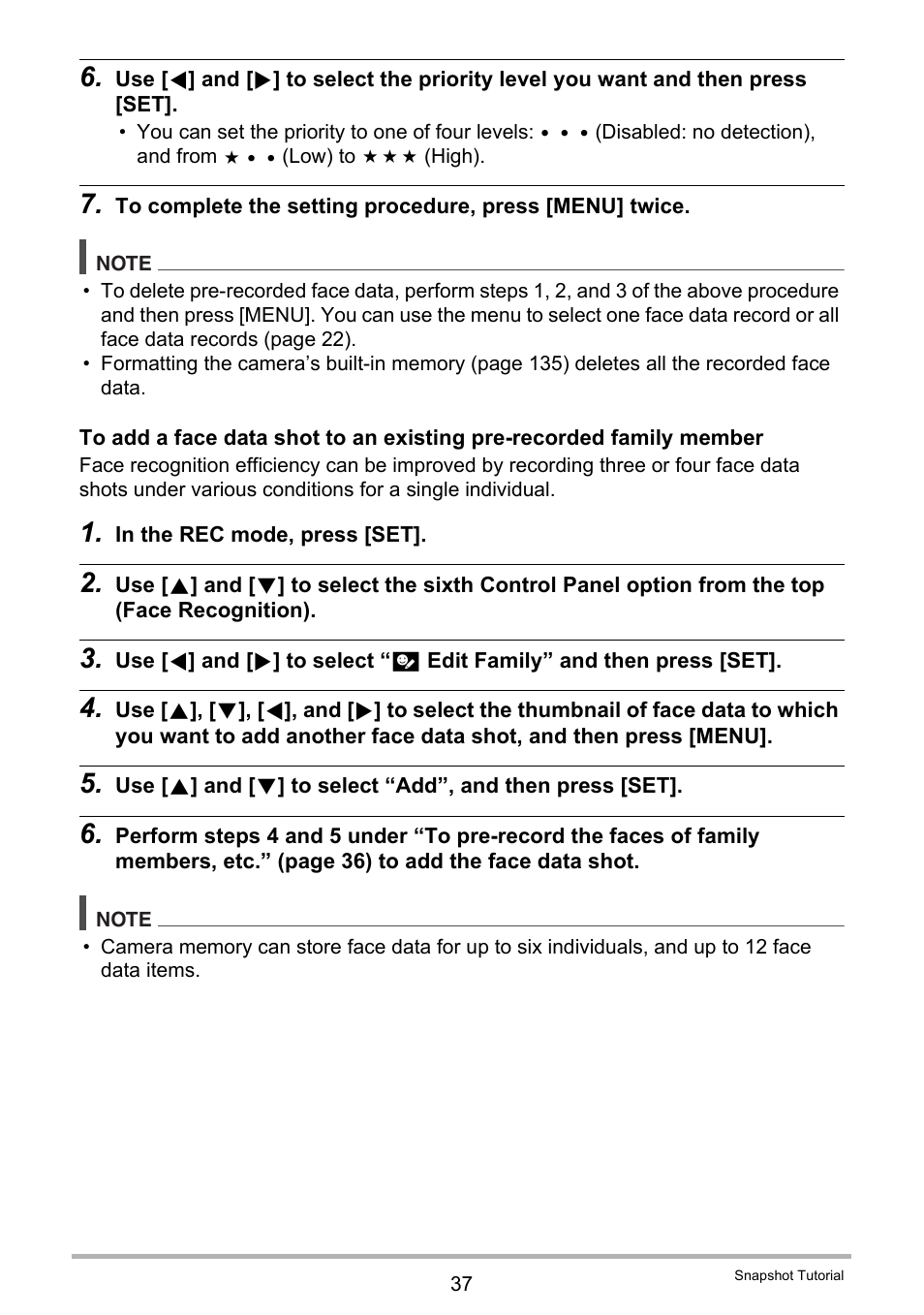 Casio EXILIM K1124PCM2DMX User Manual | Page 37 / 169