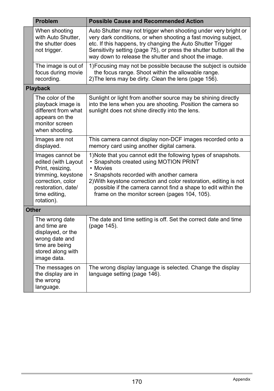 Casio Exilim EX-Z330 User Manual | Page 170 / 194