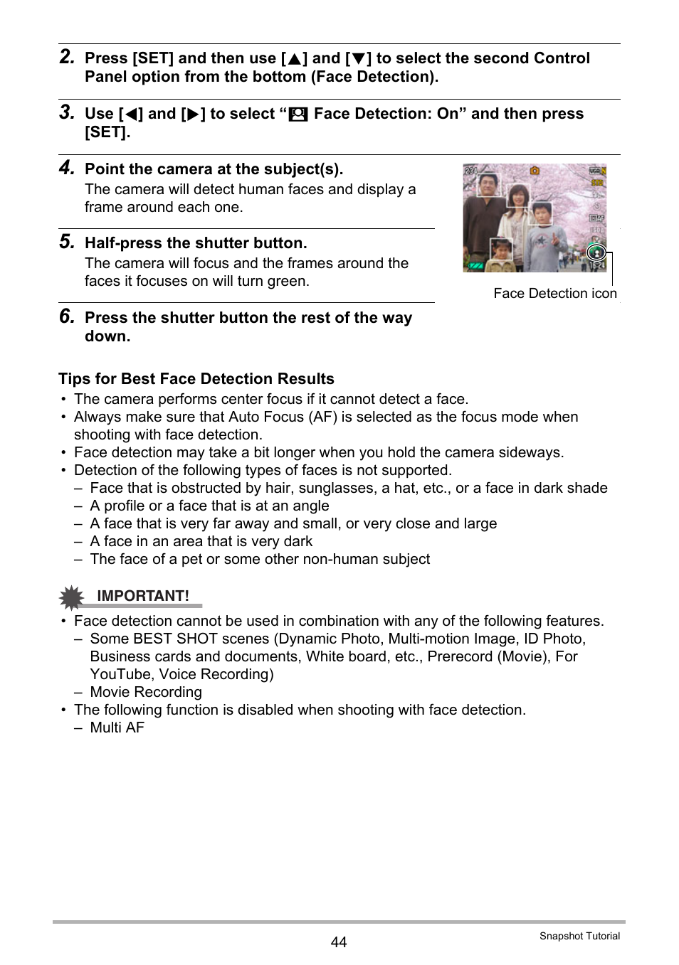 Casio Exilim EX-Z330 User Manual | Page 44 / 194