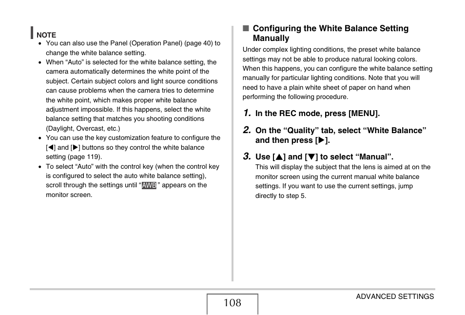 Casio YC-430 PJ User Manual | Page 108 / 248