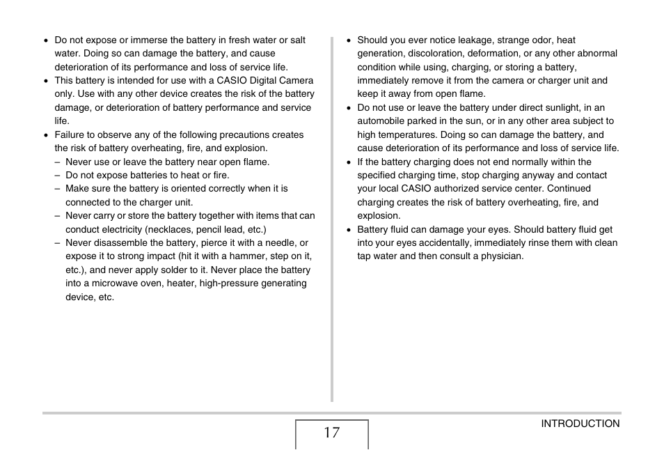 Casio YC-430 PJ User Manual | Page 17 / 248