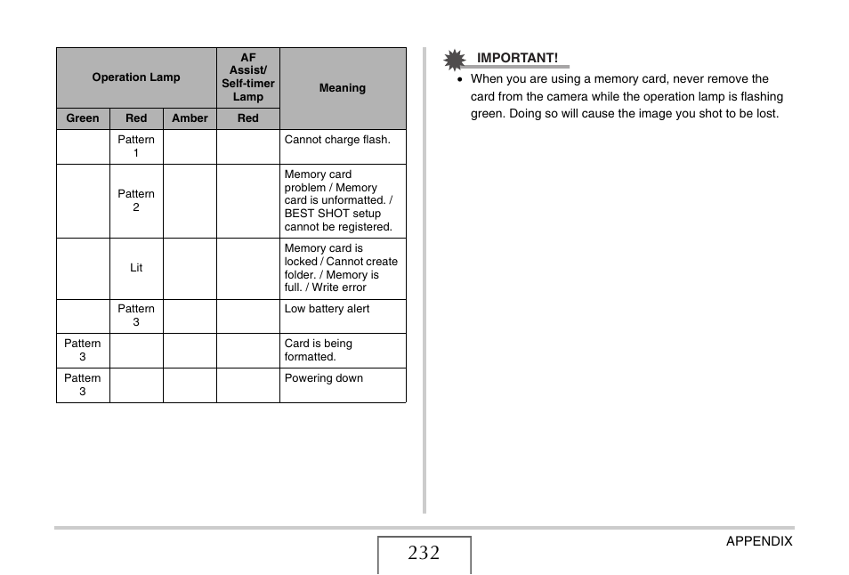 Casio YC-430 PJ User Manual | Page 232 / 248