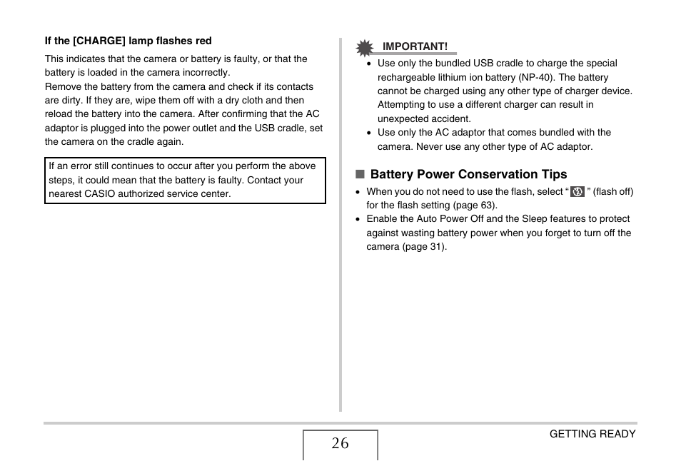 Casio YC-430 PJ User Manual | Page 26 / 248