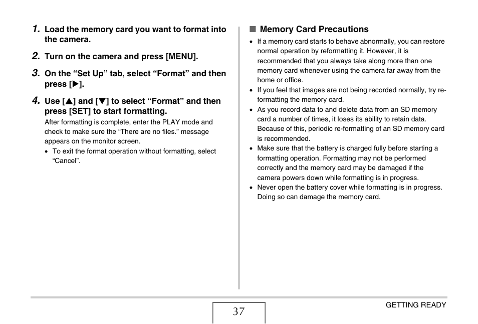 Casio YC-430 PJ User Manual | Page 37 / 248
