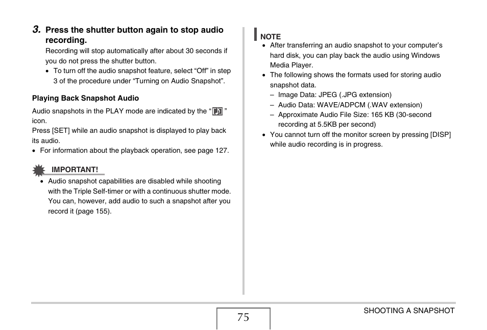 Casio YC-430 PJ User Manual | Page 75 / 248