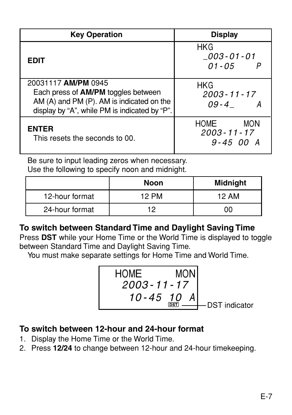 Casio Digital Diary SF-3990 User Manual | Page 9 / 31