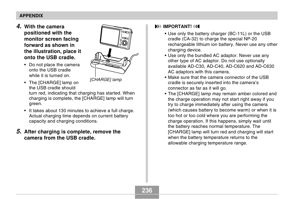 Casio EX-Z5 User Manual | Page 236 / 252