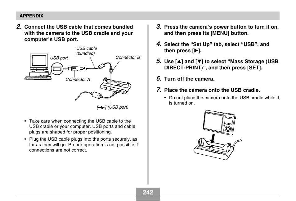 Casio EX-Z5 User Manual | Page 242 / 252