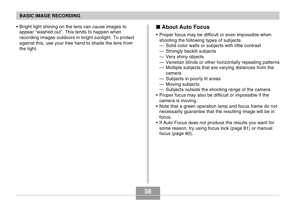 Casio EX-Z5 User Manual | Page 58 / 252
