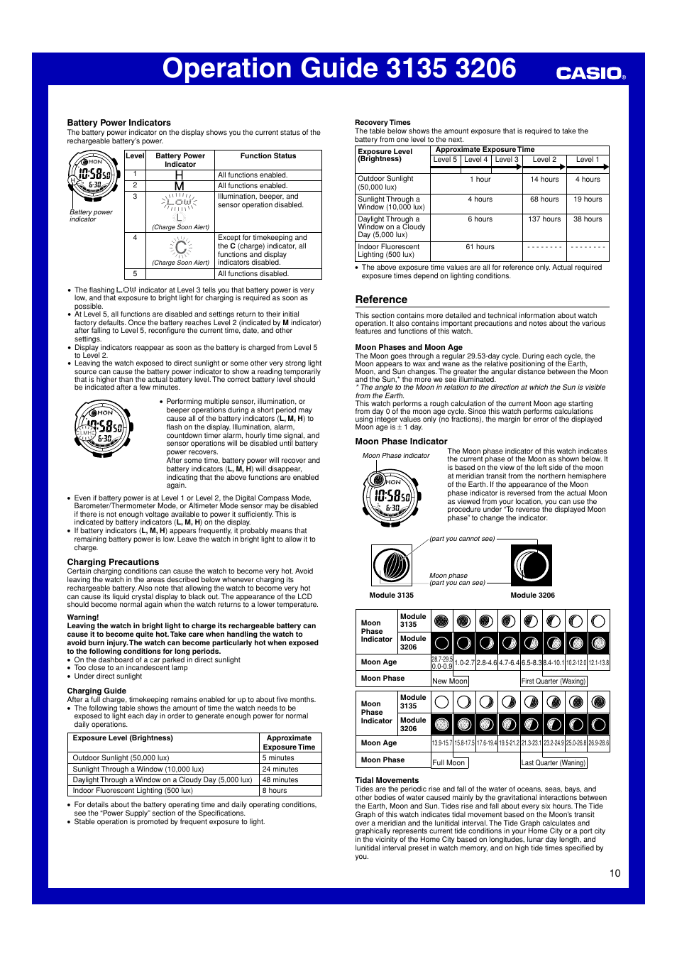 Reference | Casio 3206 User Manual | Page 10 / 13